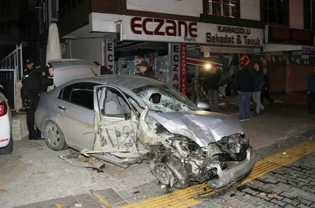 Ankara'da korkunç kazalar üst üste geldi