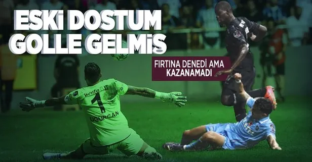 Son dakika: Trabzonspor Adana Demirspor’a son dakikada kaybetti