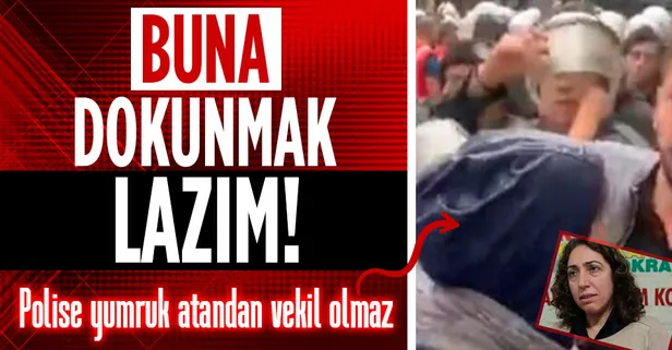 TBMM Başkanı Mustafa Şentop'tan polise yumruk atan terör destekçisi Salihe Aydeniz'e tepki: Dokunulmazlığı kaldırılmalıdır