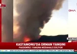Kastamonu'daki yangın, kontrol altına alındı