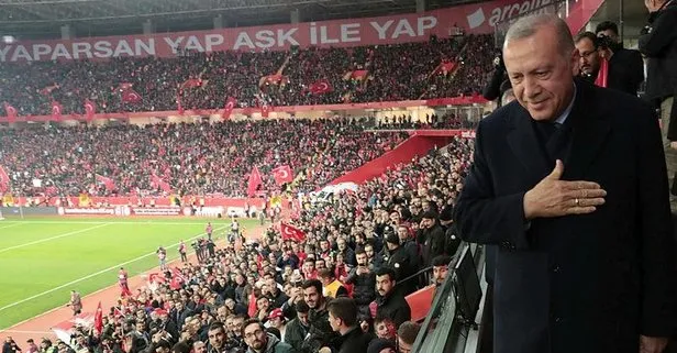Başkan Erdoğan, farklı galibiyet sonrasında milli takımı övdü: Maşallahımız var