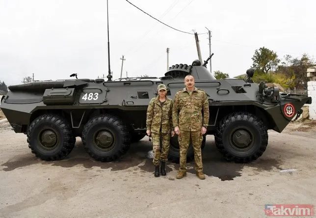 Azerbaycan Cumhurbaşkanı İlham Aliyev, 28 yıl sonra Karabağ'da zafer turu attı