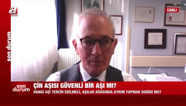 Çin aşısı güvenli mi? Prof. Dr. Murat Akova açıkladı...