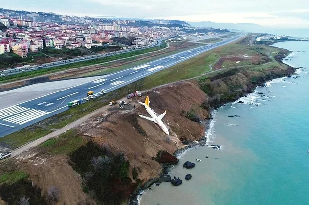 Trabzon'da Pegasus uçağının pistten çıkmasıyla yaşanan kazanın raporu hazırlandı