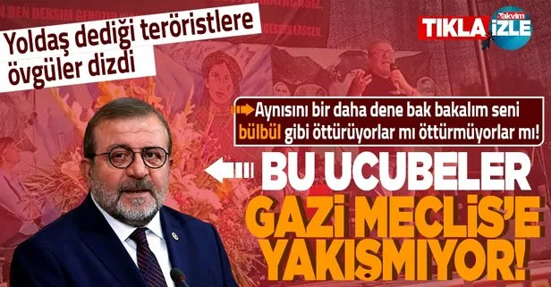 Terör örgütünün siyasi ayağı olan HDP alçaklığa doymuyor! Kemal Bülbül isimli sözde vekil ’yoldaş’ dediği teröristleri övdü