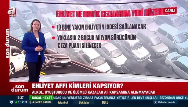 EHLİYET AFFI 2023 SON DAKİKA! Ehliyet affı kimleri kapsıyor? Ehliyet affı gelmeyen cezalar neler?