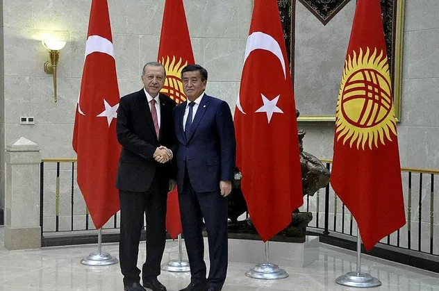 Başkan Erdoğan Kırgızistan'daki toplantıya başkanlık etti