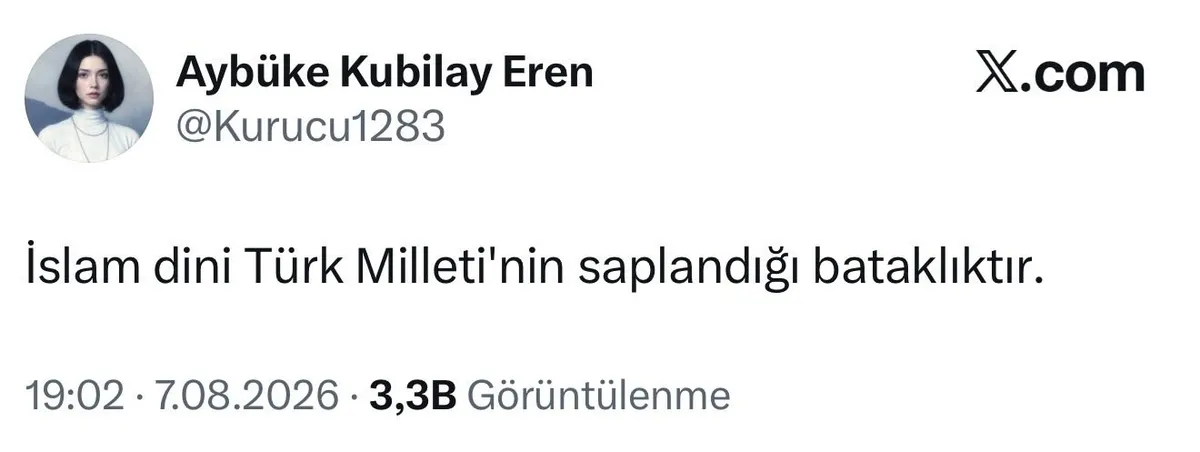 1786310751328.jpeg İslam'a ve Müslümanlara sosyal medyada hakaret yağdırdı: O hesaba soruşturma!-7