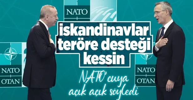 Başkan Erdoğan Stoltenberg ile görüştü