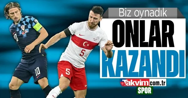 Türkiye Hırvatistan: 0-2 | MAÇ ÖZETİ