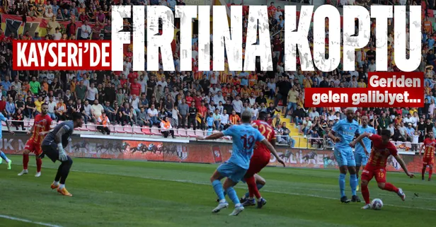 Kayserispor 1-2 Trabzonspor | MAÇ SONUCU