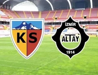 Kayserispor Altay’ı 1-0 yendi