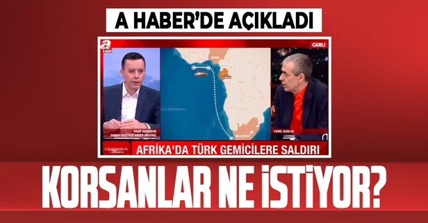 Türk gemicilere saldıran korsanların talebi ne? Sabah Gazetesi Haber Müdürü Nazif Karaman A Haber’de açıkladı
