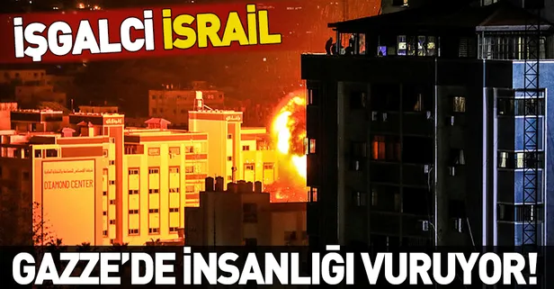 Son dakika: İşgalci İsrail Gazze'de insanlığı vuruyor