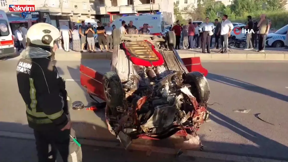 Samsun’da düğün konvoyunda kaza: 4 yaralı