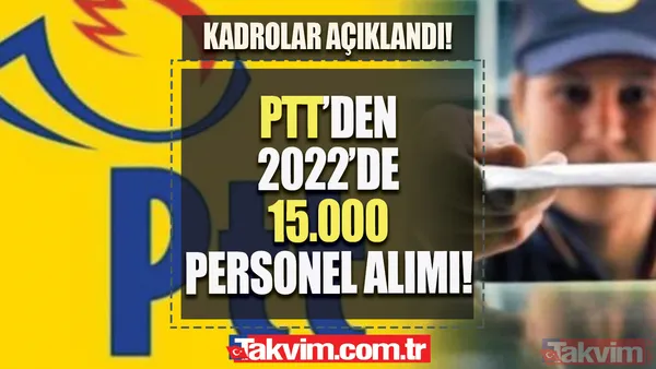 Maaş 8.000-9.000 TL! PTT 2022 personel alımları yapacak! 18-36 yaş arası KPSS sınav puan şartsız 15.000 kişilik kadrolar: Gişe memuru, postacı, şoför, temizlikçi... - 1