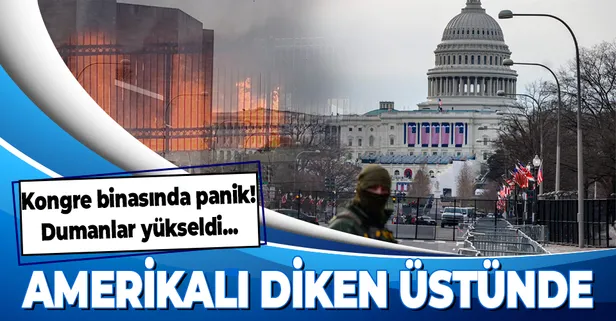 Son dakika: ABD Kongre Binası güvenlik tehdidi nedeniyle kapatıldı!