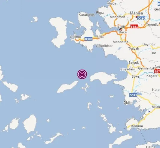 Son Dakika Ege Denizi Nde Siddetli Deprem Izmir Den De Hissedildi Afad Ve Kandilli Son Depremler Takvim