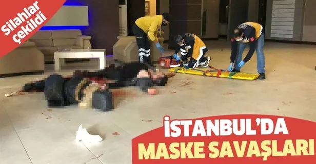 Son dakika: Beylikdüzü’nde maske savaşları: Silahlar çekildi! 4 kişi yaralandı