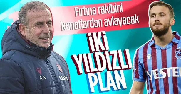 Trabzonspor Kadıköy’deki derbide sonuca iki yıldızı ile gitmeyi planlıyor