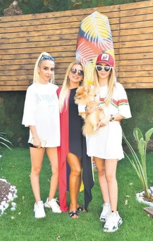 Nilgün Çolak'tan ikizleri Alara ve Aleyna için Bodrum'da yaş günü partisi!