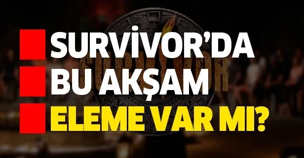 Survivor'da bu hafta eleme var mı?