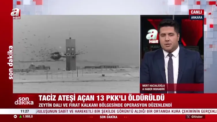 13 terörist etkisiz hale getirildi!
