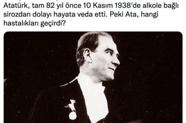 Euronews Türkçe'den 10 Kasım'da provokasyon kokan Atatürk paylaşımı