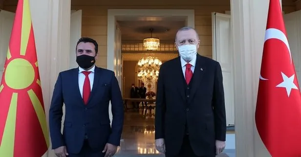 Başkan Erdoğan, Makedonya Başbakanı’nı kabul etti
