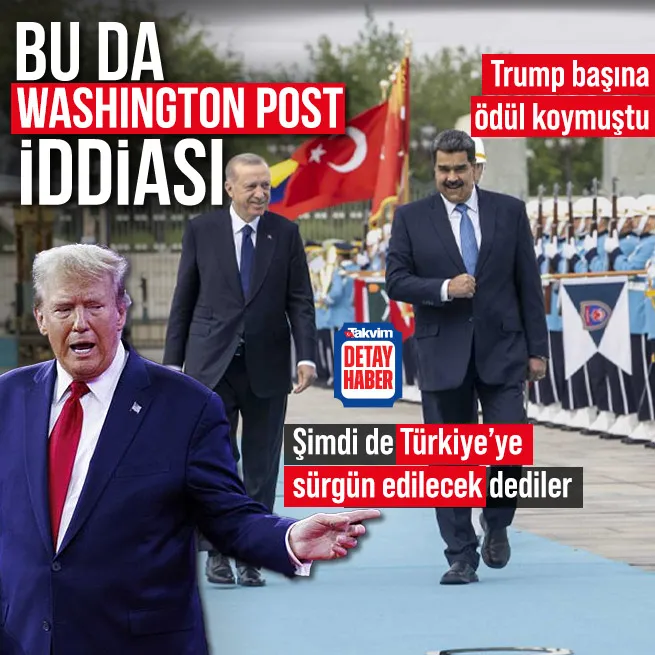 ABD gazetesinden Maduro Türkiye’ye sürgün gidecek iddiası! Beyaz Saray’da sessizlik