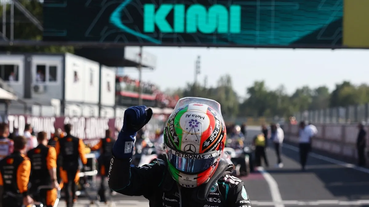 Formula 1'de Antonelli, 19. sıradan başlayıp İtalya Grand Prix'sini kazandı