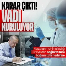 Başkan Erdoğan imzaladı Resmi Gazete’de yayımlandı: Sağlık Vadisi kuruluyor! Bakan Koca: Yerelleşme hızlanacak, dışa bağımlılık azalacak