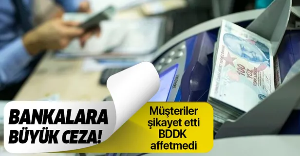Son dakika: BDDK'dan 7 bankaya para cezası!