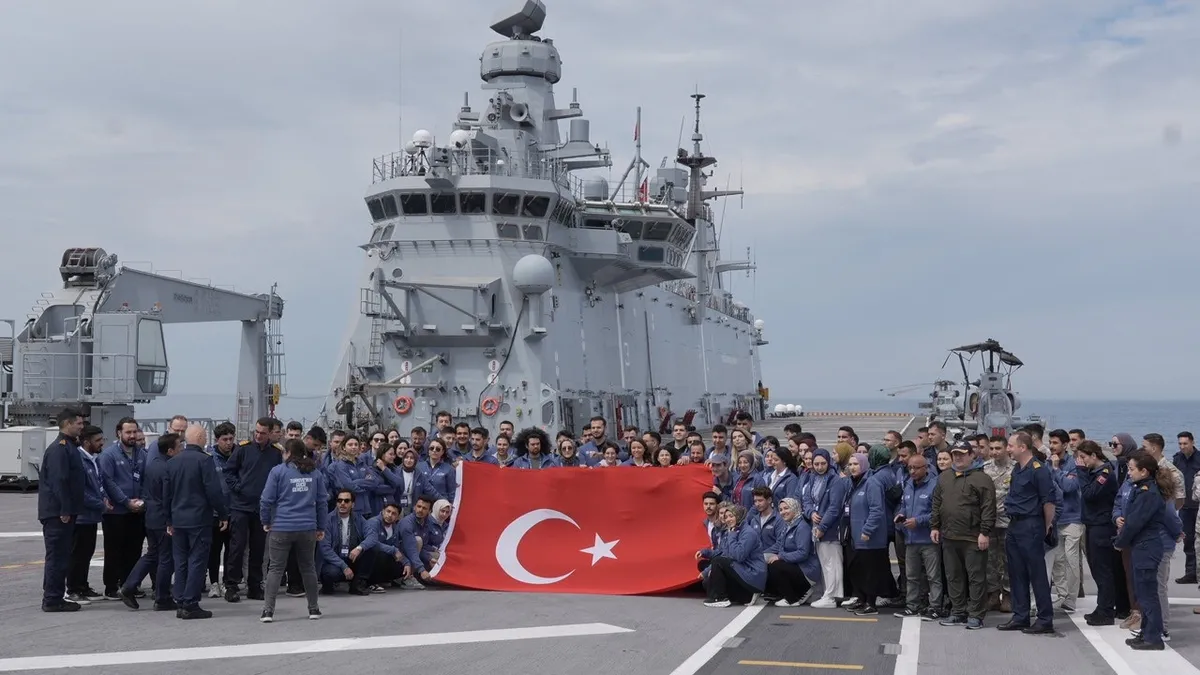 Başkan Erdoğan'dan TCG Anadolu paylaşımı