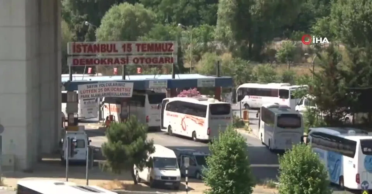 15 Temmuz Demokrasi Otogarı'nda seçim göçü