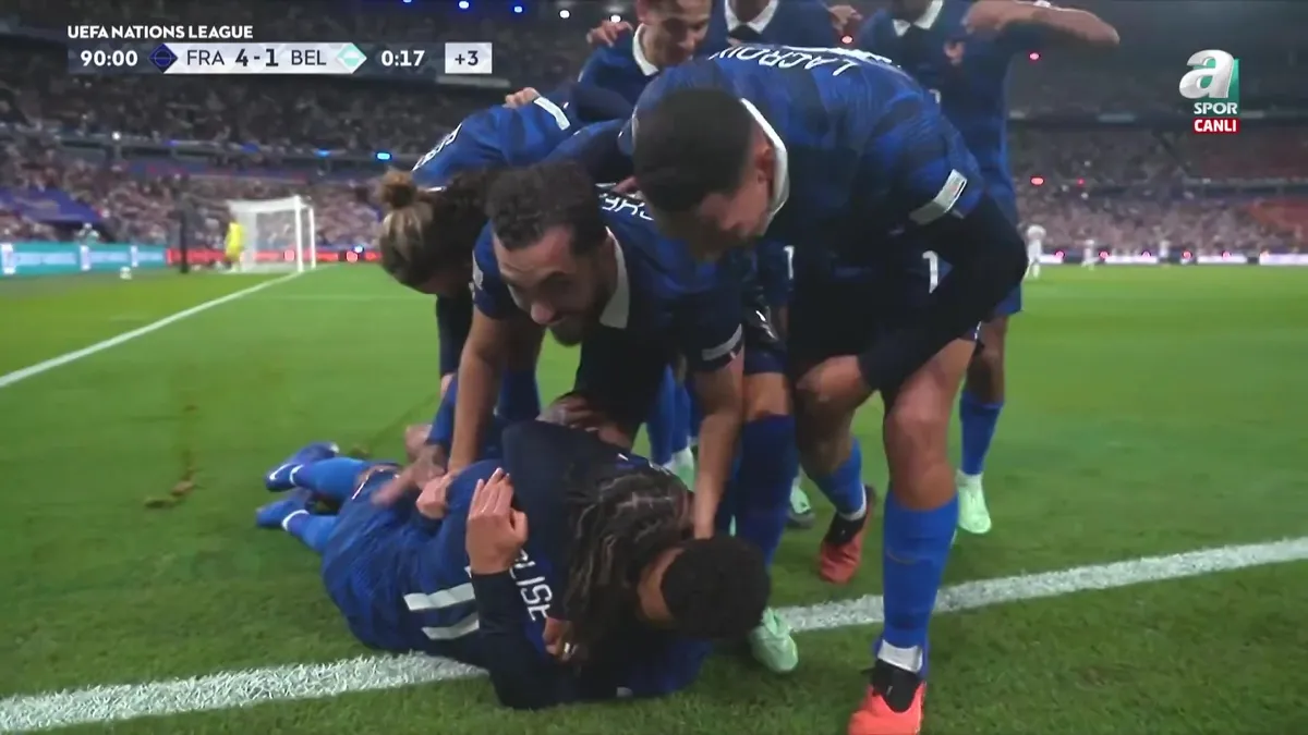 Fransa 4-1 Belçika GOL: M. Olise