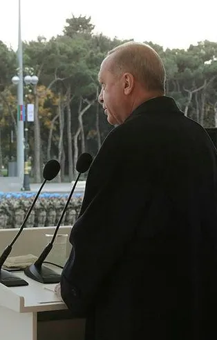 Başkan Erdoğan'dan Azerbaycan lideri Aliyev'i duygulandıran sözler! Ayakta alkışladı