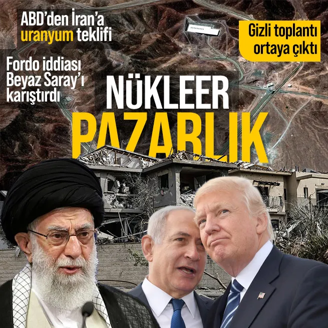 ABDden İrana uranyum teklifi! Nükleer tesise saldırı Beyaz Saray’ı karıştırdı gizli toplantı ortaya çıktı