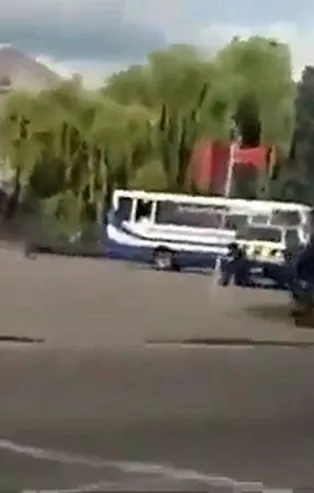 Ukrayna'da otobüste rehine krizi