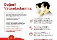 Son dakika: Başkan Erdoğan talimatı verdi: Ücretsiz maske dağıtımı başlıyor
