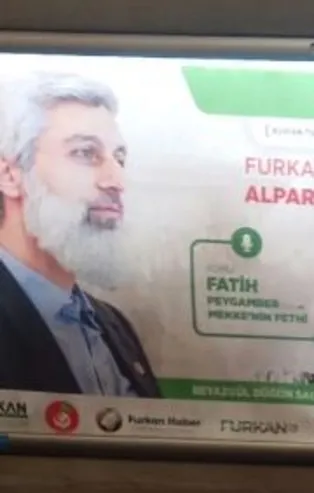 CHP'li İBB panolarında terör destekçisi FETÖ sempatizanı örgüt lideri Alpaslan Kuytul ilanları