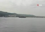 Çanakkale Boğazı’ndan "apartman" geçti! Dikkat çeken görüntü
