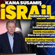 Başkan Erdoğan’dan AK Parti Teşkilatlarına bayram mesajı! Filistin vurgusu: Kana susamış İsrail durdurulmalı