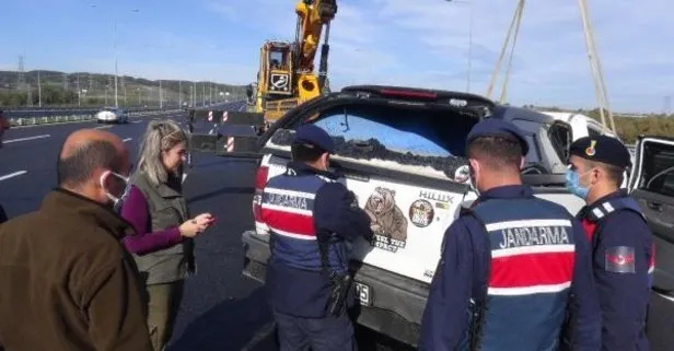 Kaza yapınca yakalandılar! Ceza yağacak