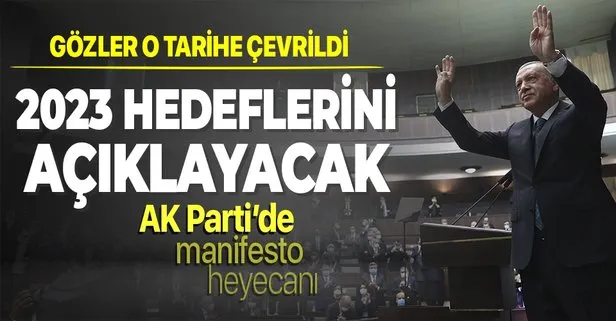 Son dakika: Başkan Erdoğan Cumhuriyet’in 100’üncü yılına ilişkin manifestosunu açıklayacak