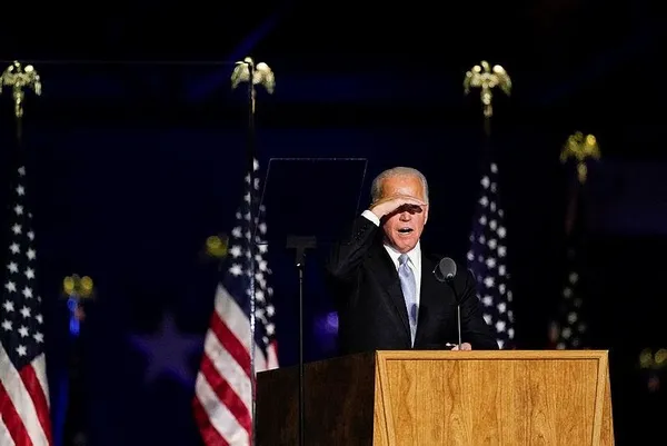 SON DAKİKA: ABD'nin yeni başkanı Joe Biden zafer konuşması yaptı-4