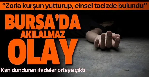 Akılalmaz olay! Zorla kurşun yutturup...