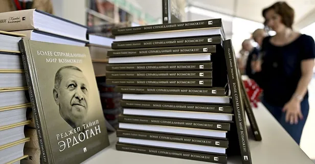 Başkan Erdoğan'ın “Daha Adil Bir Dünya Mümkün” isimli kitabına Rusya'da yoğun ilgi!