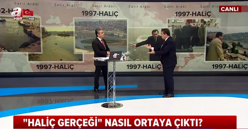 İBB AK Parti Grup Başkanvekili Tevfik Göksu CHP'nin 'Haliç' yalanını A Haber'de belgelerle çürüttü