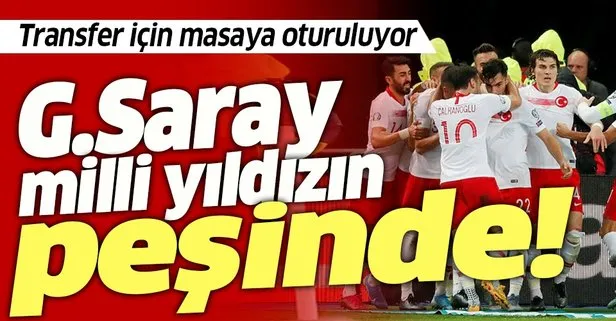Galatasaray yeniden milli yıldızın peşinde! Transfer için masaya oturuluyor